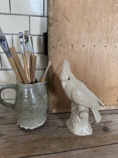 Kakadue til udsmykning